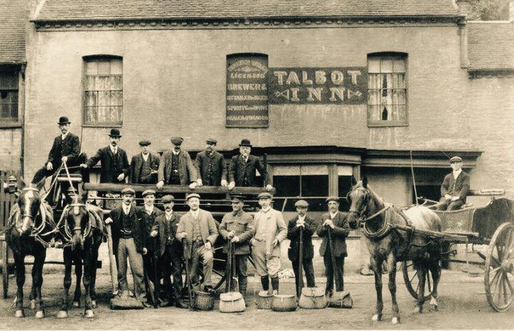 The Talbot Inn — riverside frontage