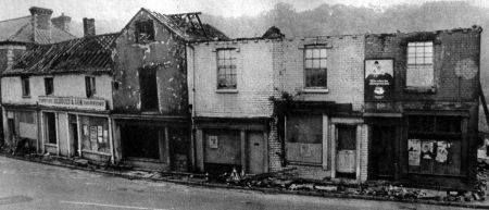 Boarded-up shopfronts, Waterloo Street